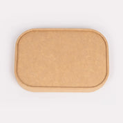 Kraft Paper Rectangle Lid, avoid leaks, durable, warming, biodegradable, paper flat lids, freshness, takeout, Packaging, easy visibility, food safe, avoid leaks, high-quality, dinnerware, recyclable lids, Ecosmart, sustainable, coffee, tea